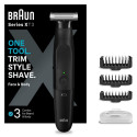 Braun Beard Trimmer | Series XT 3100 | Cordless | Number of length steps 3 | Black