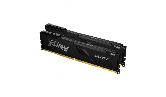 Kingston Technology FURY Beast 16GB 3200MT/s DDR4 CL16 DIMM (komplekt 2) must