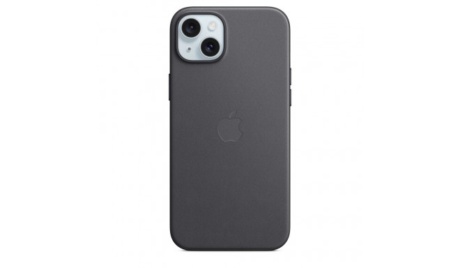 Apple iPhone 15 Plus FineWoven Korpus MagSafe'iga - Must