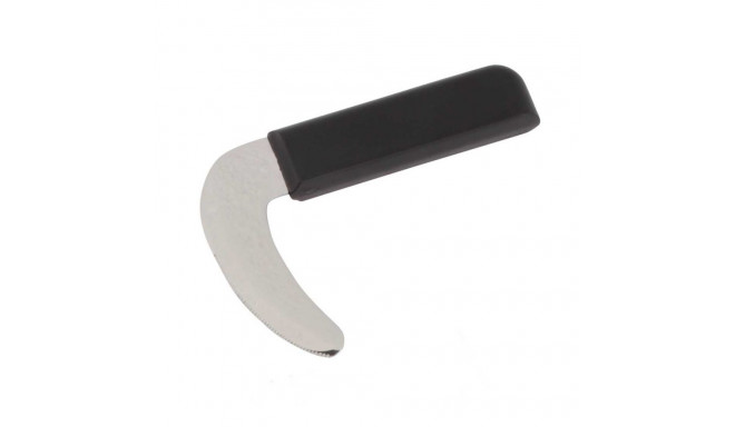 Knife with ergonomic curved handle