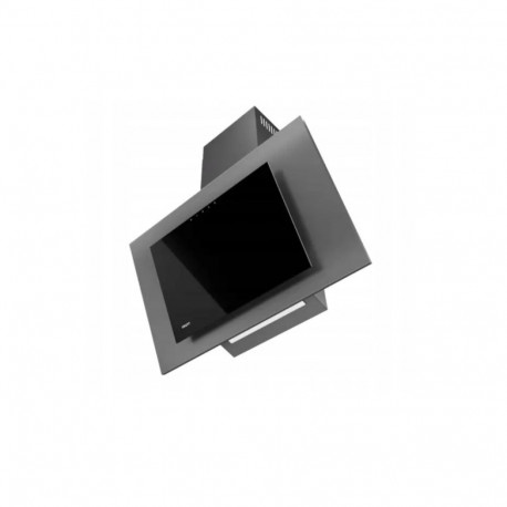 AKPO WK-4 NERO 2.0 60 hall/must klaas T300 lineaarne LED/kontroller õhupuhasti