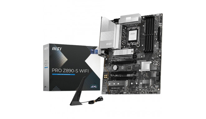 MSI PRO Z890-S WIFI motherboard Intel Z890 LGA 1851 (Socket V1) ATX