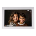 Denver PFF-1012 digital photo frame White 25.6 cm (10.1") Touchscreen Wi-Fi