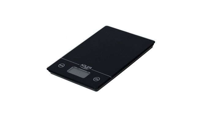 Adler AD 3138 b Mechanical kitchen scale Black Countertop Rectangle