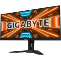 Gigabyte M34WQ 86,4 cm (34") 3440 x 1440 pikslit 2K Ultra HD LED Must