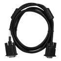 Lanberg CA-VGAC-10CC-0018-B+ VGA kaabel 1.8 m VGA (D-Sub) Must