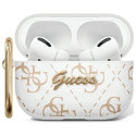 Guess GUAP2PG4GPH AirPods Pro 2 (2022/2023) cover white/white 4G Hook