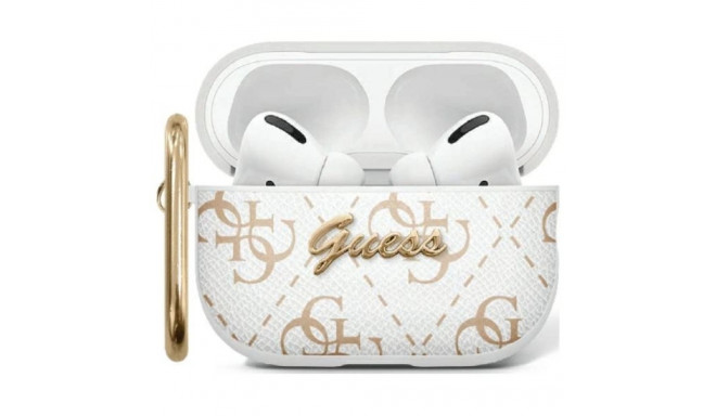 Guess GUAP2PG4GPH AirPods Pro 2 (2022/2023) cover white/white 4G Hook