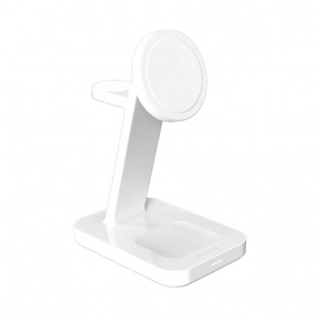 ZAGG Mophie Snap+ 3-in-1 Qi2 Wireless Charger Stand for Three Devices Compatible with MagSafe and Qi