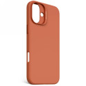 Decoded AntiMicrobial Silicone Backcover with MagSafe for iPhone 16 Plus - Orange
