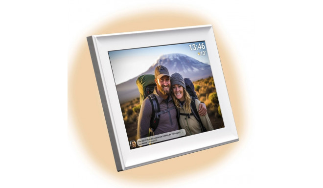 Denver Frameo PFF-1080W 10.1" Digital Frame - White