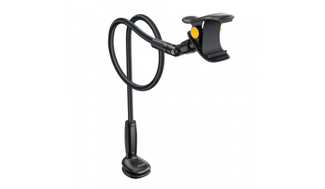 Joyroom JR-ZS389 holder with flexible arm for a desk phone - black