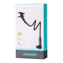 Joyroom JR-ZS389 holder with flexible arm for a desk phone - black