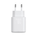 Joyroom JR-TCF24 USB-C PD 30W QC SFC network charger - white + 1m USB-C cable Joyroom JR-TCF24 USB-C PD 30W QC SFC network charger - white + 1m USB-C cable