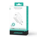 Joyroom JR-TCF24 USB-C PD 30W QC SFC network charger - white + 1m USB-C cable Joyroom JR-TCF24 USB-C PD 30W QC SFC network charger - white + 1m USB-C cable