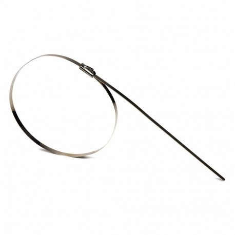 Metallist roostevabast terasest kaablisidemed 4.6x250mm 100 tk amio-04322