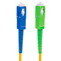 Patchcord światłowód kabel Maclean, SC/APC-SC/UPC SM 9/125 LSZH, jednomodowy, długość 10m, simplex, 
