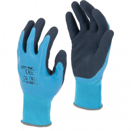 Lateksist sinised kindad l211908p, kaart, "8", ce, lahti