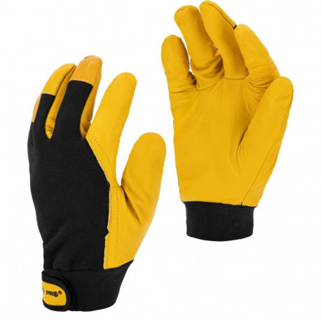 pruun-mustad soojendatud kindad l251211p, kaart, "11", ce, lahti