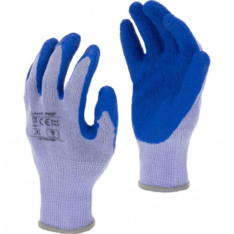 Rękawice lateks nieb-fiol. l210210p, 12 par, "10", ce, lahti