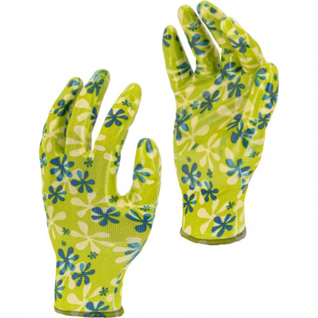 Nitriilkindad rohelised l220407p, kaart, "7", ce, lahti