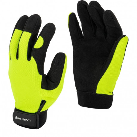 töökindad must-kollane l280311p, kaart, "11", ce, lahti