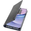 Kaardivahega mobiiliümbris Cellular Line Galaxy A16 Wallet Book Case, must