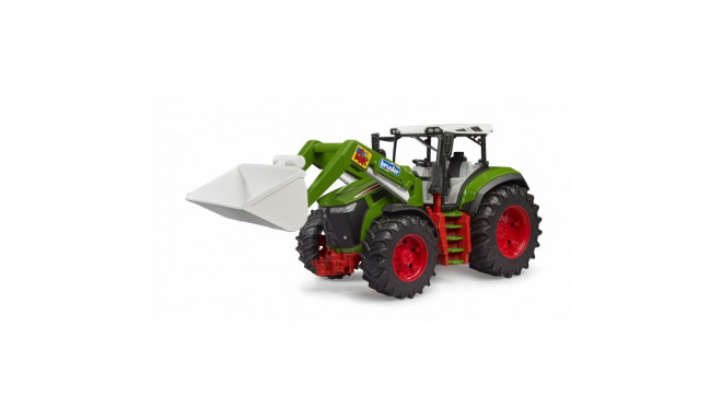 Tractor with front loader