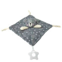 Cuddly toy Milus Bear grey 25x25 cm