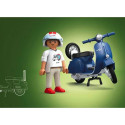 Figures set Vespa 71622 1969 Vespa 150 Sprint Veloce, blue