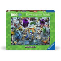 Puzzle 1000 pieces Minecraft Challenge