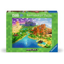 Puzzle 100 pieces Minecraft World