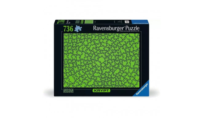 Puzzle 736 pieces Krypt Neon Green