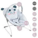 Rocking chair GLOSSY Panda