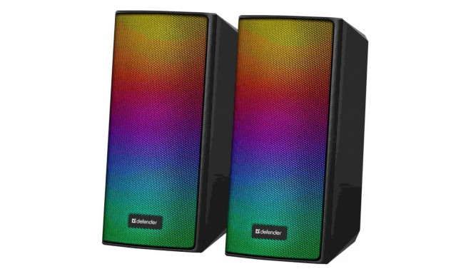 PC SPEAKERS SPITFIRE 2. 0 6W LED USB