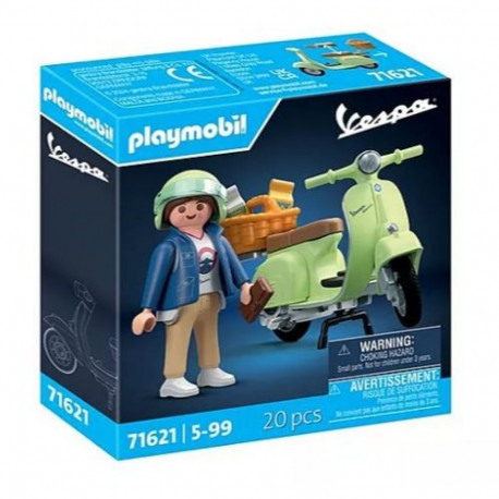 Figures set Vespa 71621 1969 Vespa 150 Sprint Veloce, light green