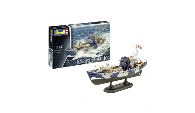 KFK Kriegsfischkutter laeva plastmudel 1/144