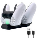 PS5 controller charging double dock charge P201 black