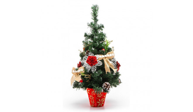 Decorative Christmas tree for desk 60 cm RC-K-429 green