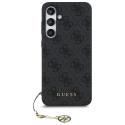 GUESS case for SAMSUNG S24 FE GUHCS24FEGF4GGR (HC PU 4G Charm) grey