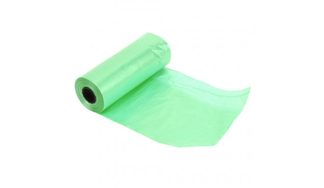 Plastic bags for dog excrement STRONG 8 rolls 120 pcs RC-K-777 green