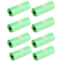 Plastic bags for dog excrement STRONG 8 rolls 120 pcs RC-K-777 green