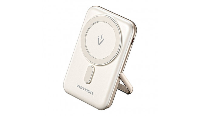 Magnetic Powerbank Vention FHNW0 20W, 10000 mAh (white)