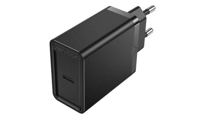 Vention FAIB0-EU USB-C 30W wall charger (black)