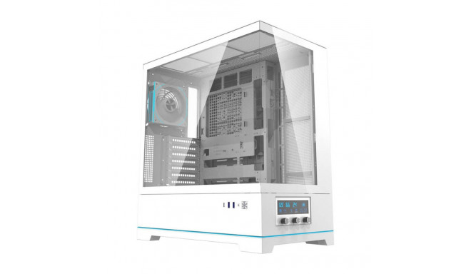 Darkflash DY451 PRO computer case (white) + 1 fan