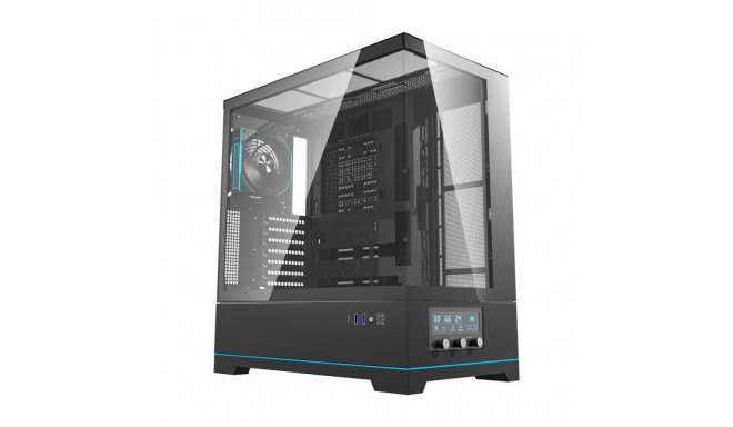 Darkflash DY451 PRO computer case (black) + 1 fan