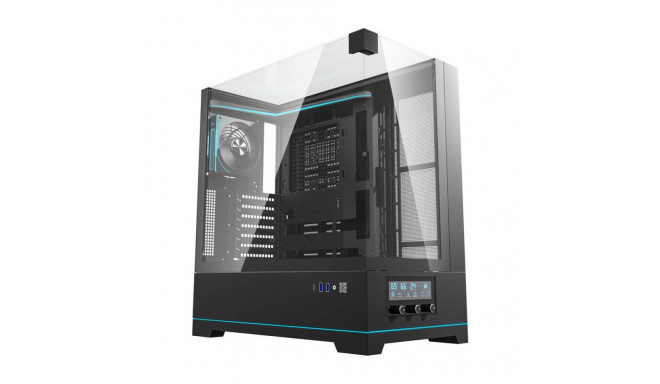 Darkflash DY450 PRO computer case (black) + 1 fan