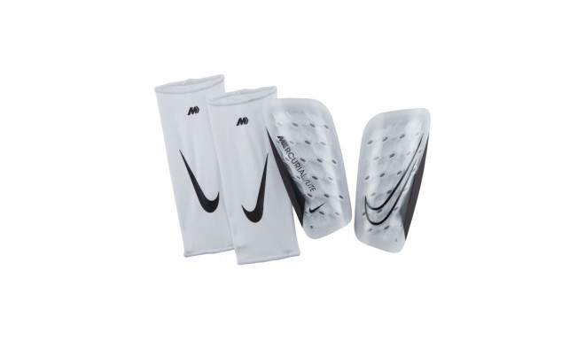 Ochraniacze piłkarskie Nike Mercurial Lite białe DN3611 100 L