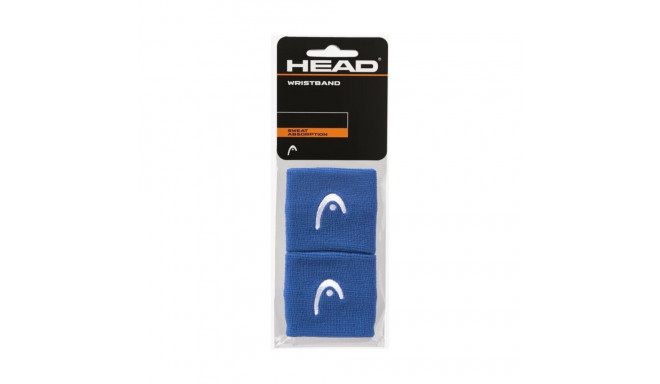 Frotki na rękę Head Wristband niebieskie 285050