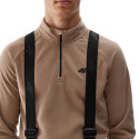 Bluza polarowa męska 4F M044 jasny brąz 4FWAW24UFLEM044 82S M